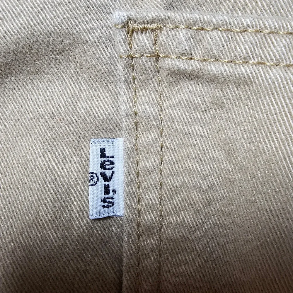 Levis 511‎ Slim Fit Khaki Tan Chino Pants Mens 34x30 51185-0044